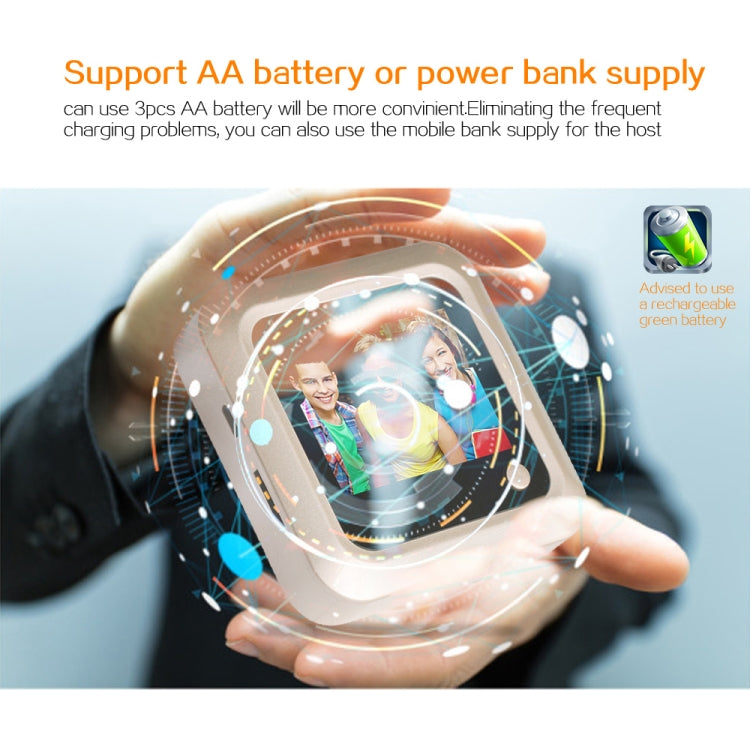 X5 2.4 inch Screen 2.0MP Security Camera No Disturb Peephole Viewer, Support TF Card