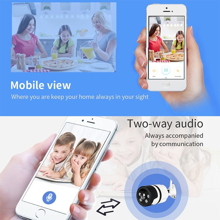 IL-HIP316-2M-C Security Surveillance Camera Wifi Intelligent High-definition Network Waterproof IP66 Indoor and Outdoor Universal Surveillance Camera