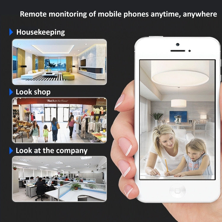 YH001 720P HD 1.0 MP Wireless IP Camera, Support Infrared Night Vision / Motion Detection / APP Control, AU Plug