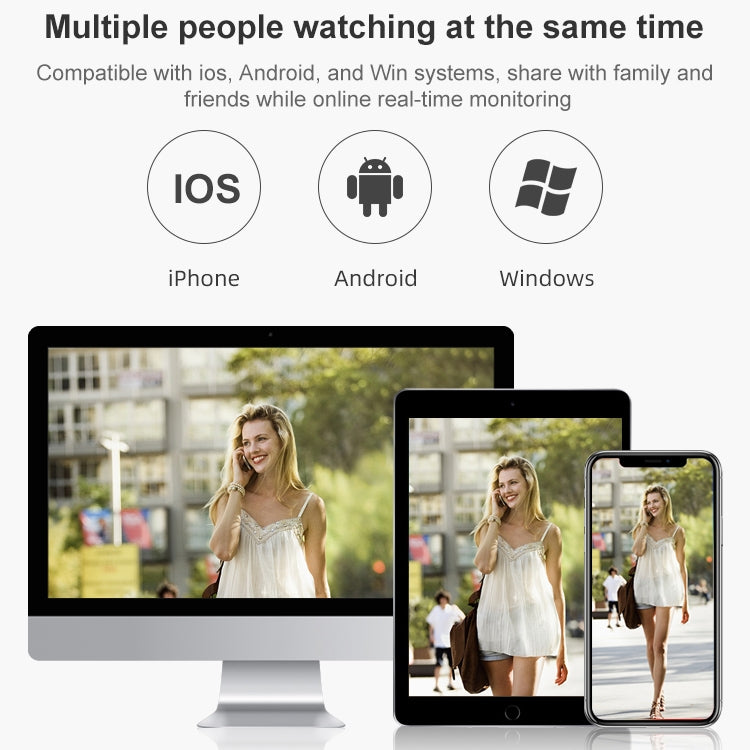 QX2 4G (EU Version) 1080P HD 360 Degrees Panoramic Day and Night Full-color IP66 Waterproof Smart Camera, Support Motion Detection / Two-way Voice / TF Card, AU Plug