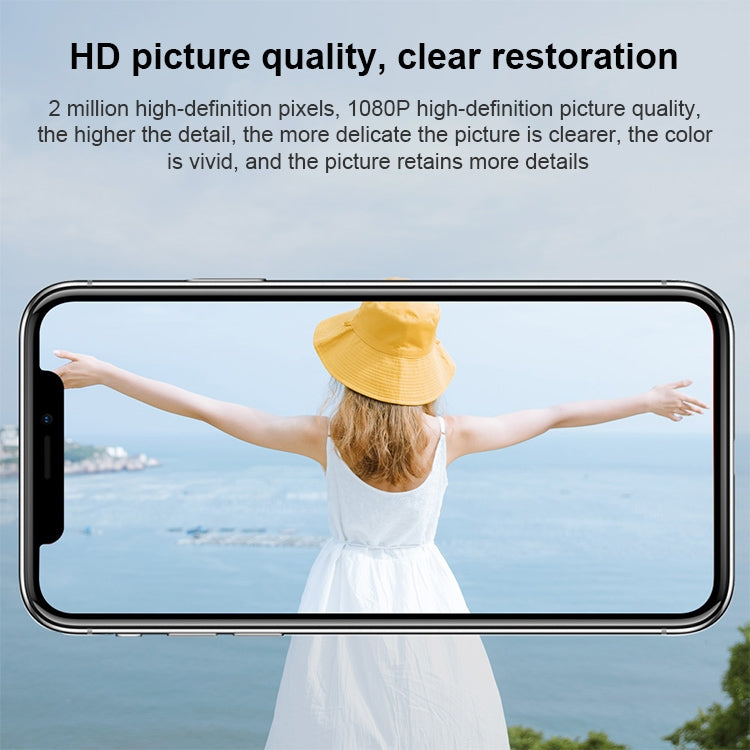 QX17 2 Million Pixels WiFi High-definition Surveillance Camera Outdoor Dome Camera, Support Night Vision & Two-way Voice & Motion Detection