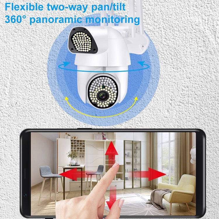 QX37 1080P WiFi High-definition Surveillance Camera Outdoor Dome Camera, Support Night Vision & Two-way Voice & Motion Detection