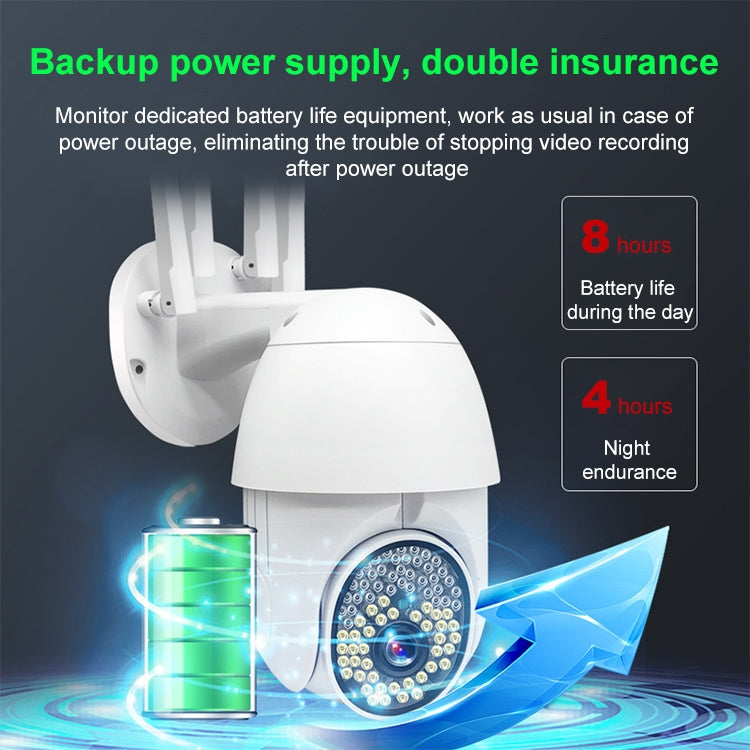 QX38 1080P WiFi High-definition Surveillance Camera Outdoor Dome Camera, Support Night Vision & Two-way Voice & Motion Detection