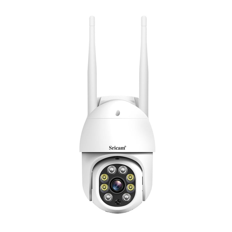 Sricam SP028 1080P HD Outdoor PTZ Camera, Support Two Way Audio / Motion Detection / Humanoid Detection / Color Night Vision / TF Card, US Plug