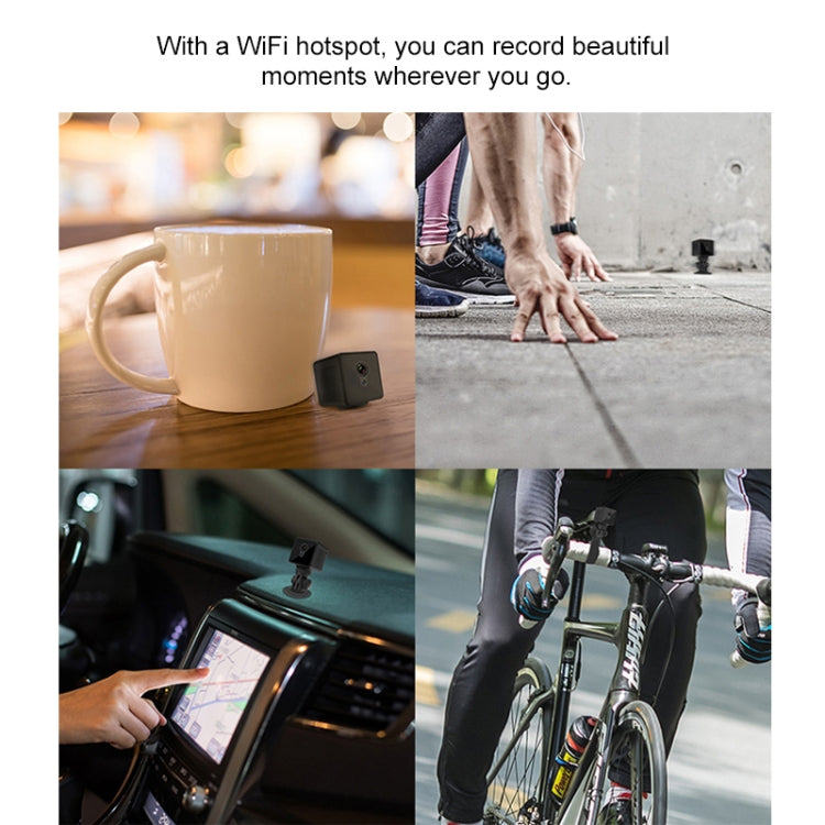 CAMSOY S8 HD 1280 x 720P 140 Degree Wide Angle Wireless WiFi Intelligent Surveillance Camera, Support Photosensitive Automatic Right Vision & Motion Detection & Loop Recording