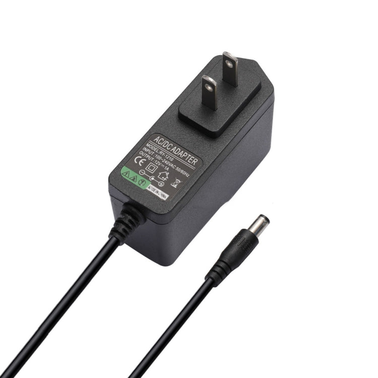 REY01 12V/1A (S-CA-2302) Power Adapter Charging Cable, US Plug