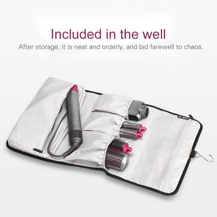 BUBM JFQ-T Portable Hanging Nylon Storage Bag for Dyson Hair Curler