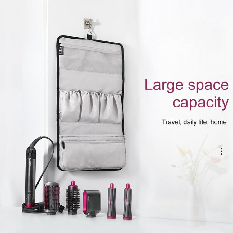 BUBM JFQ-T Portable Hanging Nylon Storage Bag for Dyson Hair Curler