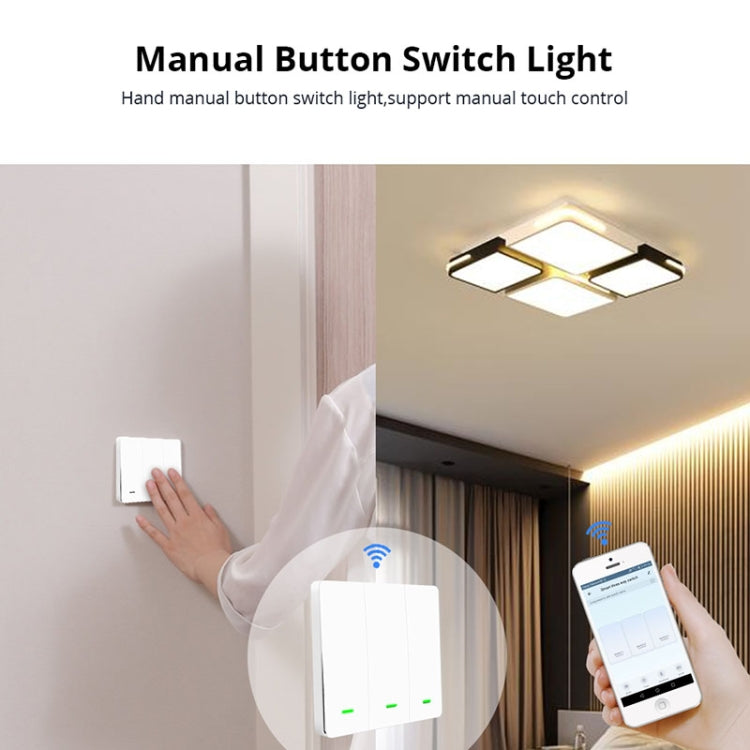 3 Buttons Intelligent Switch Smart Wall Switch