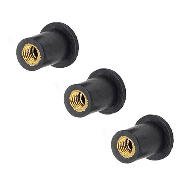 20 in 1 M4 Universal Motorcycle Windshield Brass Nuts