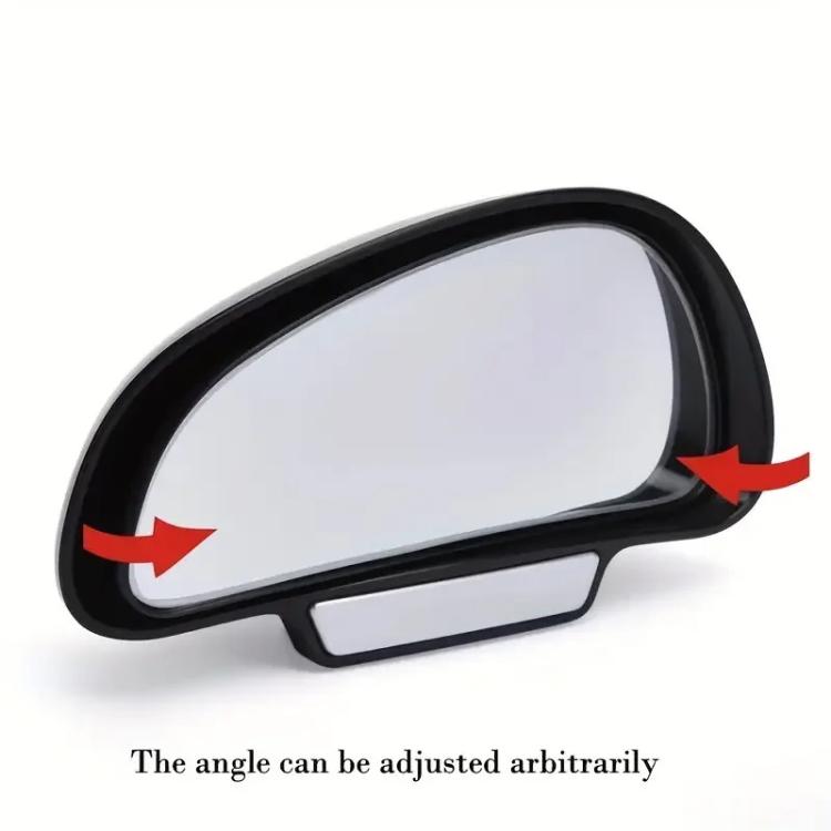 3R-091 Car Blind Spot Left Rear View Wide Angle Adjustable Mirror