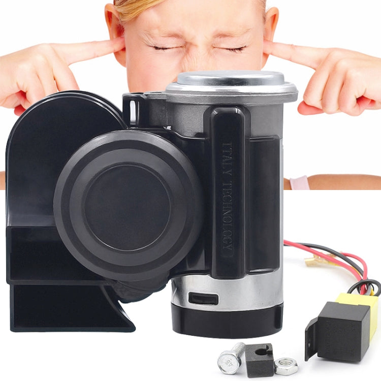 WUPP CS-381 12V Motorcycle Integrated Electric Air Pump Horn Relay