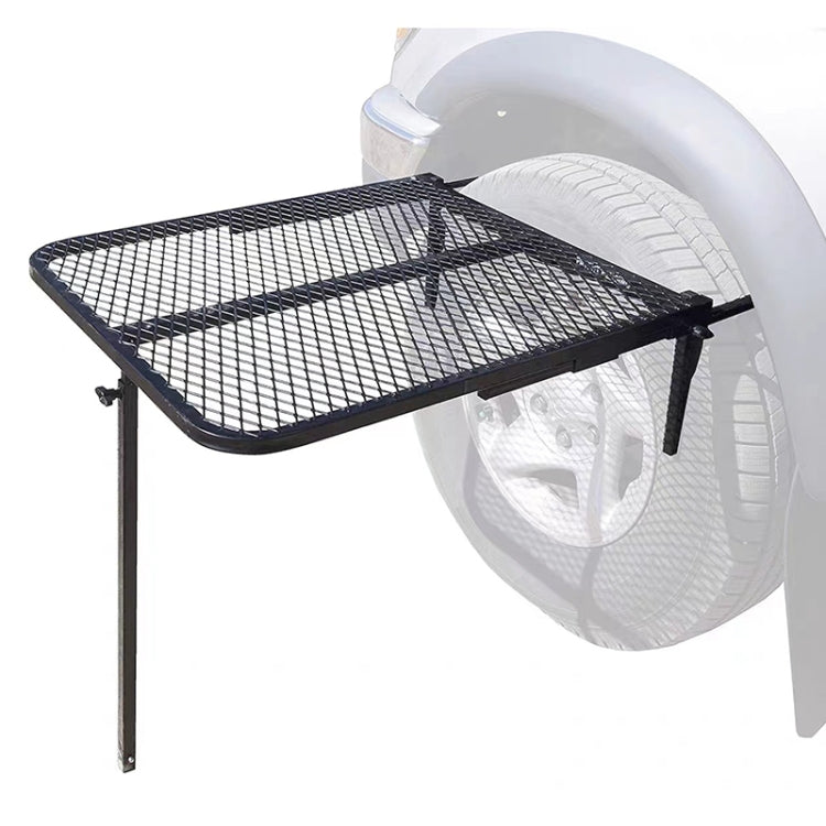 Car Outdoor Camping Tire Folding Portable Metal Dining Table