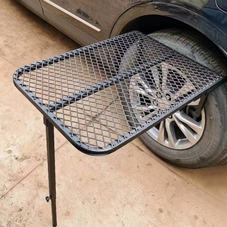 Car Outdoor Camping Tire Folding Portable Metal Dining Table