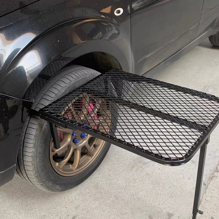 Car Outdoor Camping Tire Folding Portable Metal Dining Table