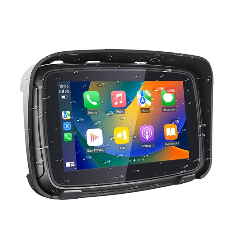 P502M Motorcycles Portable Waterproof 5 inch Wireless Carplay GPS Navigator