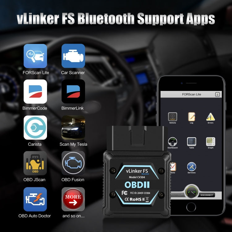 OBD2 Bluetooth Diagnostic Tool