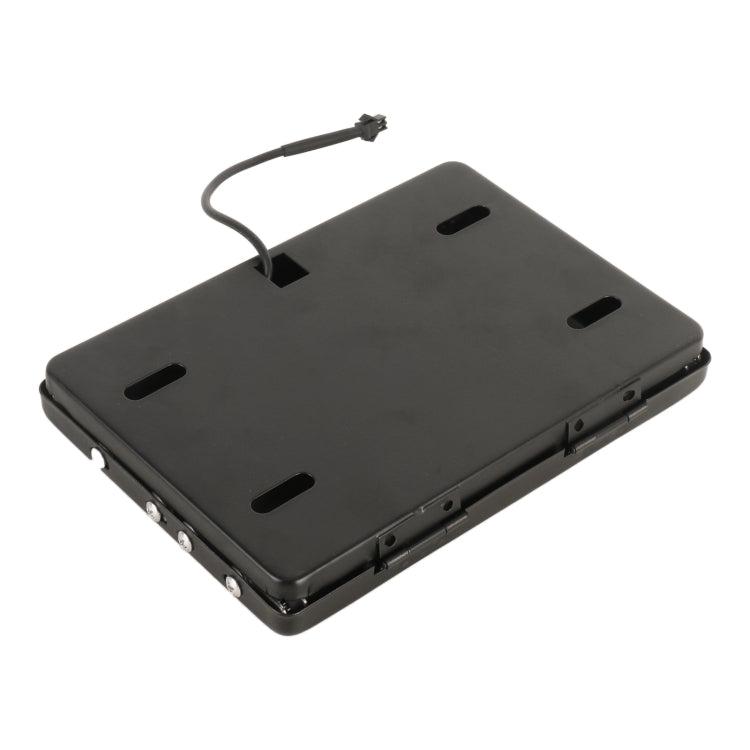 US Motorcycle License Plate Cover Frame Roller Blind License Plate Bracket