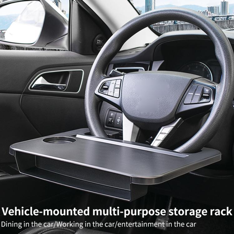 SHUNWEI SD-1520 Car Steering Wheel Tray Multi-Functional In-Car Organizer Desk