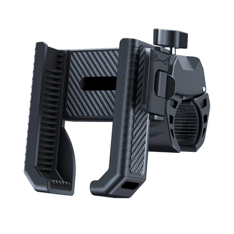 Carbon Fiber Texture Bicycle Non-slip Scooter Phone Holder