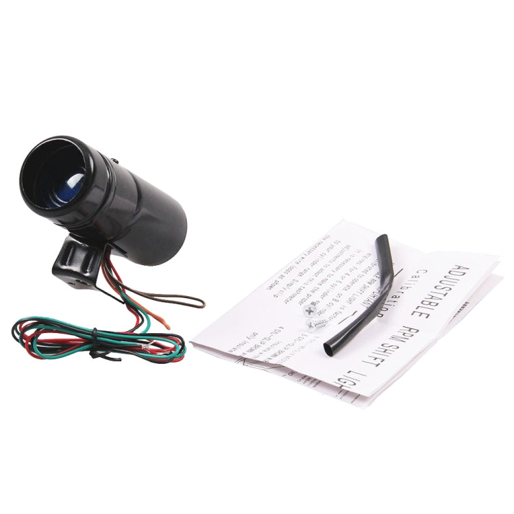 Universal Car / Motorcycle Led Adjustable Tachometer RPM Tacho Gauge Pro Shift Light