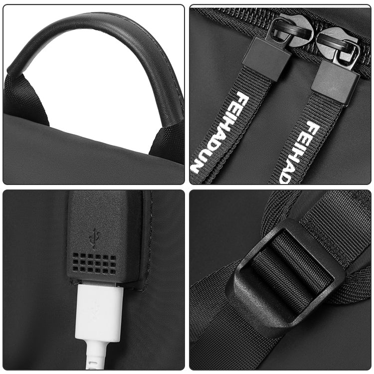 cxs-7103 Multifunctional Oxford Laptop Bag Backpack