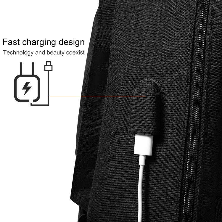 cxs-7303 Upgraded Version Multifunctional Oxford Laptop Bag Backpack