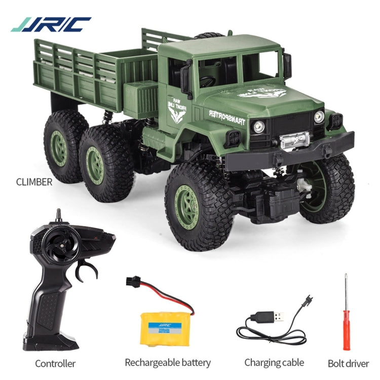 JJR/C 1:18 2.4Ghz 4 Channel Remote Control Dongfeng 8 Six-wheeled Armor Truck Vehicle Toy