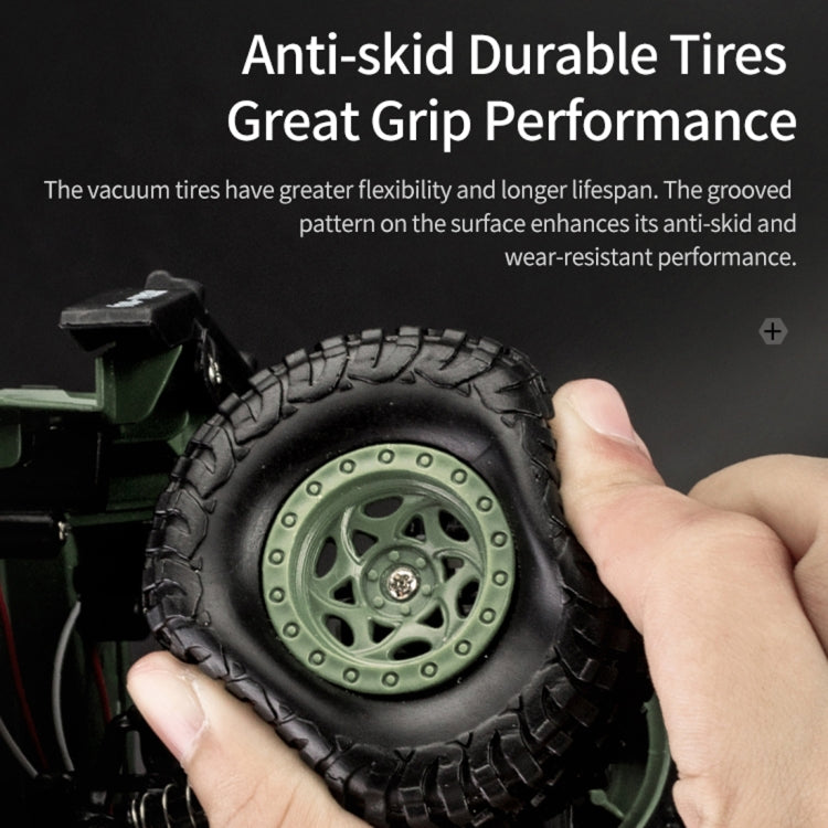 JJR/C 1:18 2.4Ghz 4 Channel Remote Control Dongfeng 8 Six-wheeled Armor Truck Vehicle Toy