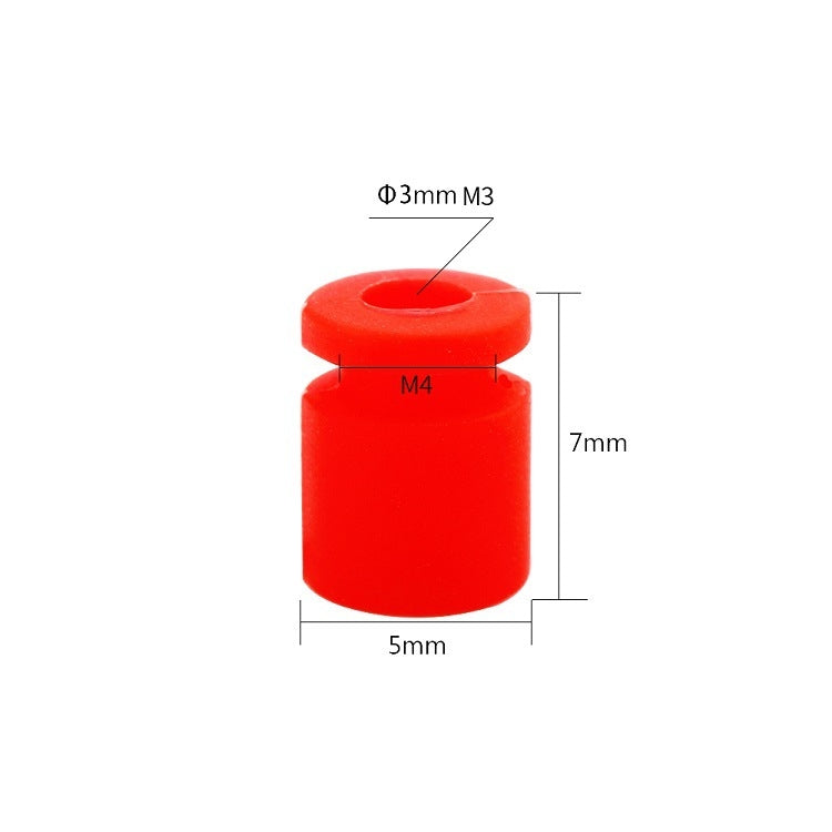 5 Packs / 100pcs iFlight Damping Rubber Column 4In1 ESC Shock-absorbing Ball Aerial Model Accessories For REVO Bee32 F4/F7 Flight Control Fly Tower FPV RC