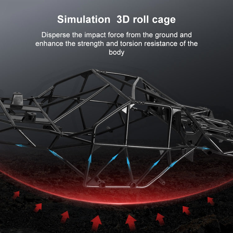 FY-08 Brushless Version 2.4G Remote Control Off-road Vehicle 1:12 Four-wheel Drive Short Truck High-speed Remote Control Car, EU Plug