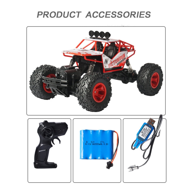6255 2.4GHz 1:16 Wireless Remote Control Drift Off-road Four-wheel Drive Children Toy Car