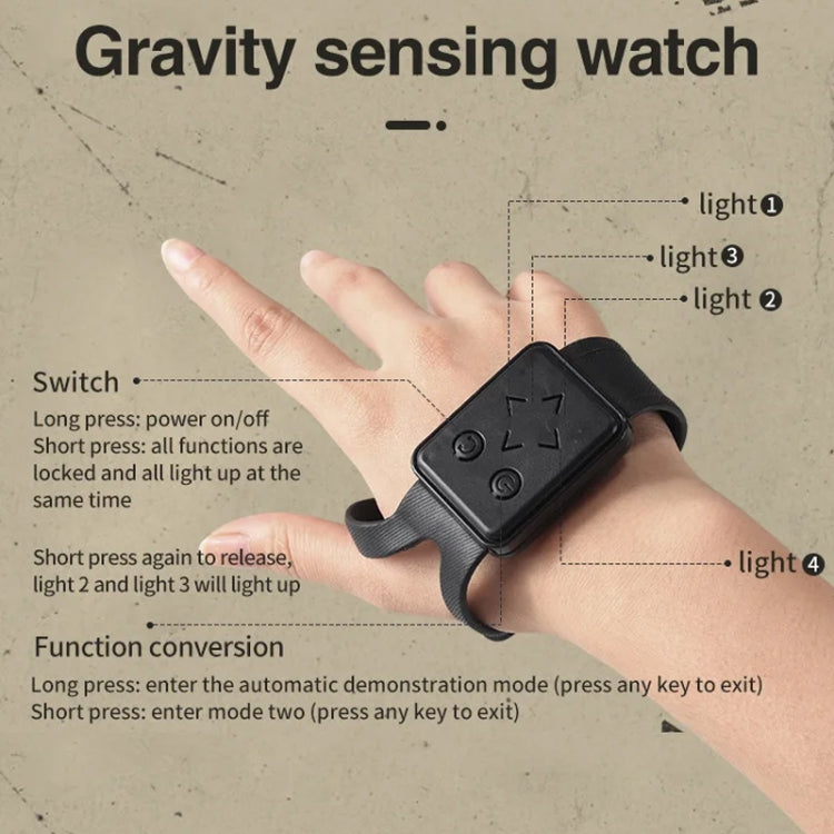 YDJ-D876 Gesture Sensing RC Stunt Car