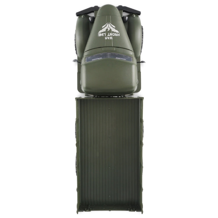 JJR/C Q60 Transporter-1 Full Body 1:16 Mini 2.4GHz RC 6WD Tracked Off-Road Military Truck Car Toy