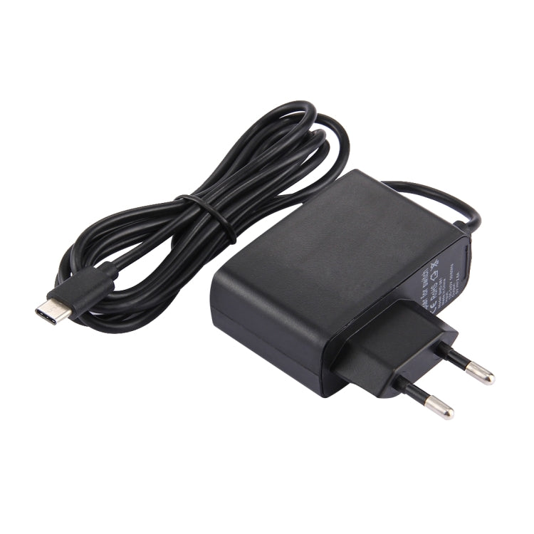 For Nintendo Switch NS Game Console Wall Adapter Charger Charger Adapter Charging Power, DC 5V, Cable Length: 1.5m, EU Plug(Black)