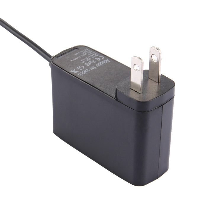 For Nintendo Switch NS Game Console Wall Adapter Charger Charger Adapter Charging Power, DC 5V, Cable Length: 1.5m, US Plug(Black)