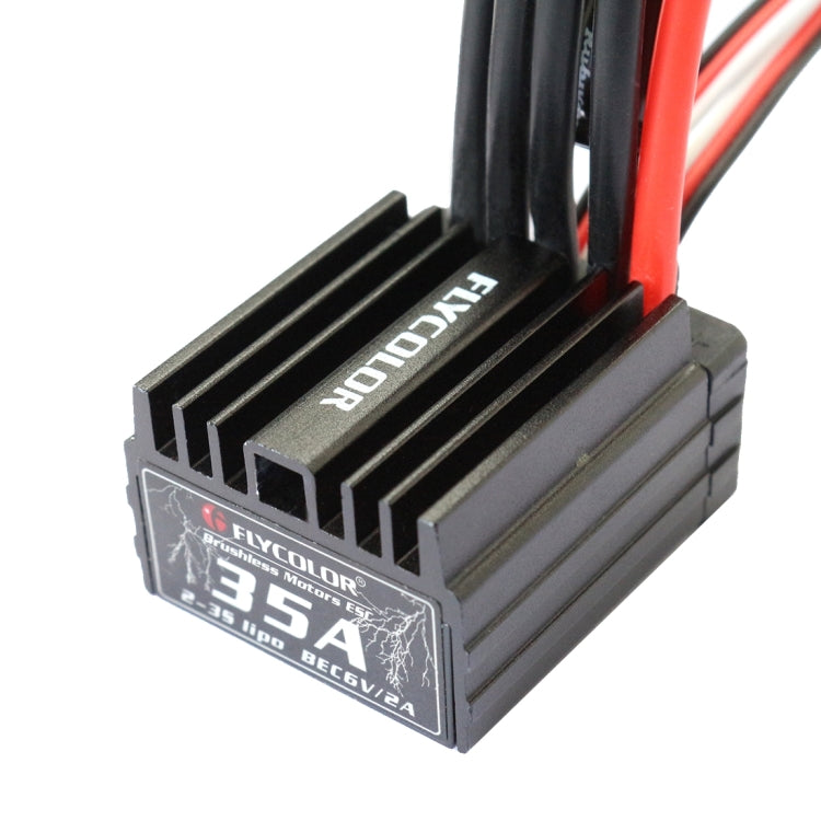 Flycolor Thunder Series 35A Sensorless Brushless Electronic Speed Controller for RC Car