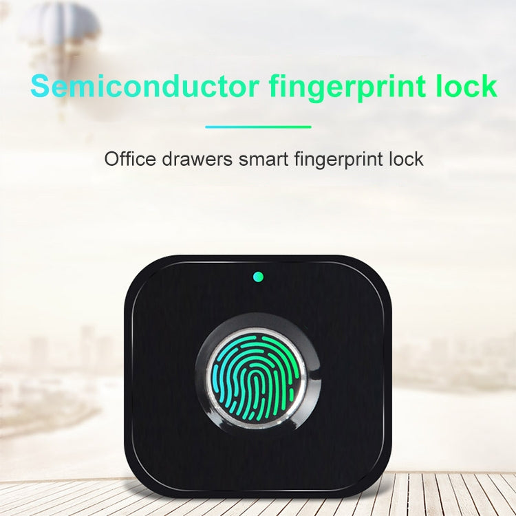 BP01-A Micro USB Charging Triple Drawer Left Hand Unlocking Smart Semiconductor Fingerprint Lock