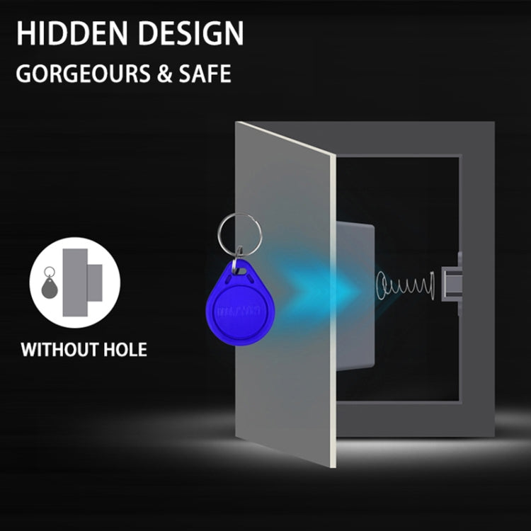 T3 ABS Magnetic Card Induction Lock Invisible Single Open Cabinet Door Lock