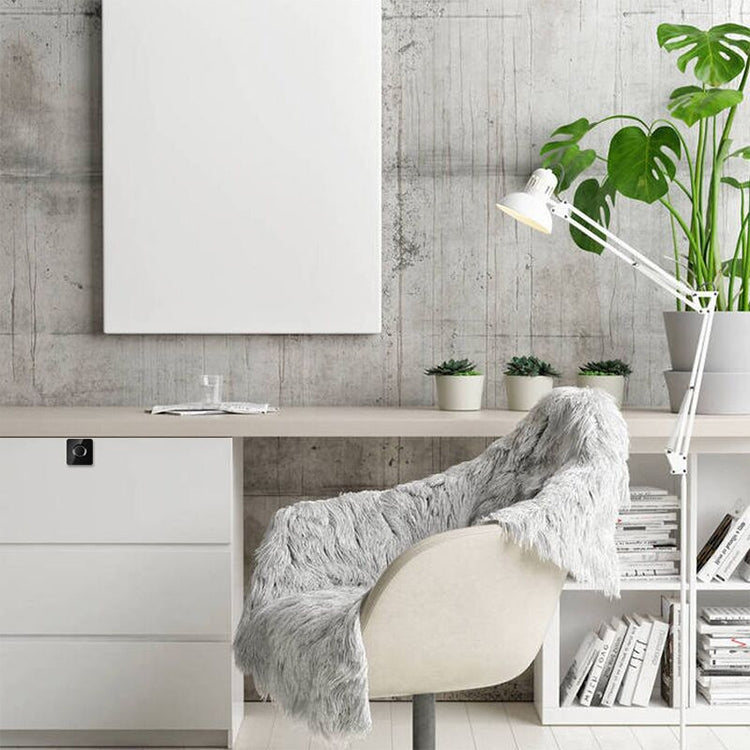 T4 Micro USB Charging Drawer Cabinet Door ABS Smart Fingerprint Lock