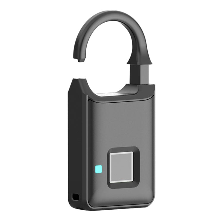 P5 3.7V Micro USB Charging Semiconductor Fingerprint Sensing Small Padlock