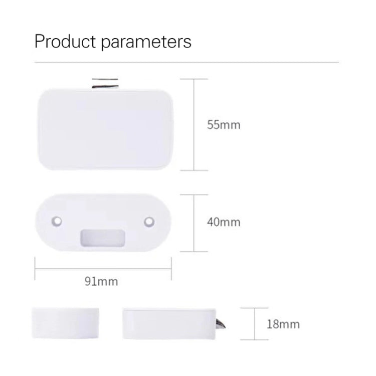 T1 Bluetooth + Tuya APP Smart Drawer Lock Invisible Lock, Support Remote Control Unlocking