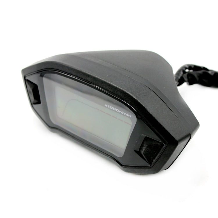 B2912 Motorcycle Modified Instrument Panel 12V LCD Display Odometer Mileage 2-4 Cylinder Speedometer
