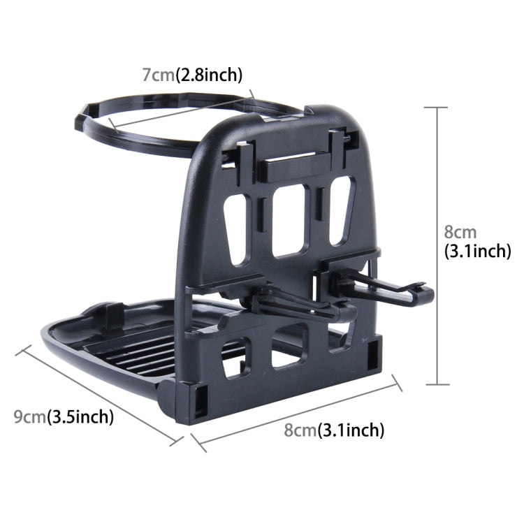 SHUNWEI SD-1010 Foldable Auto Car Air Vent Outlet Beverage Cup Drink Bottle Holder Stand Mount