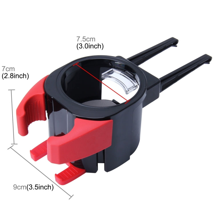SHUNWEI SD-1027 Car Auto Multi-functional ABS Air Vent Drink Holder Bottle Cup Holder Phone Holder Mobile Mount
