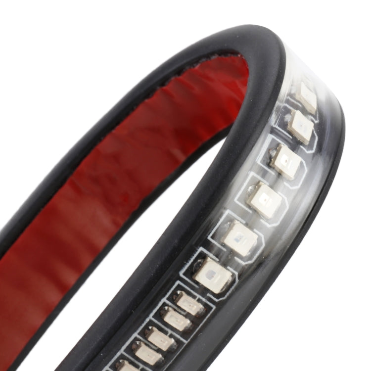 5W 12V 300LM Red+Yellow Light 32 LED Brake lights For Motorcycle, Cable Length:50cm