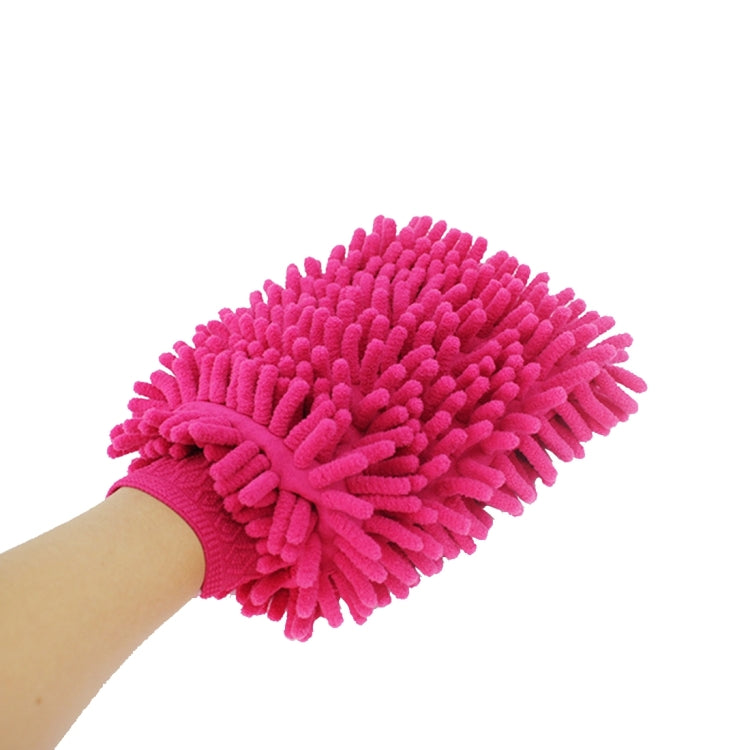 KANEED Microfiber Dusting Mitt Car Window Washing Home Cleaning Cloth Duster Towel Gloves (Random Color Delivery)