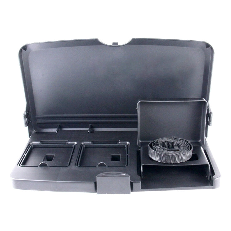 SHUNWEI SD-1503 Vehicle Multi-function Foldable Tray Back Seat Table Drink Food Cup Holder Travel Dining Tray Organzier