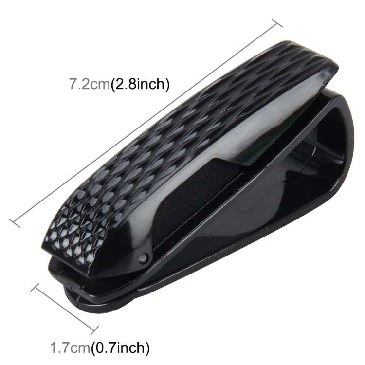 3R-2138 Vehicle Mounted Glasses Clip Car Sunglass Eyeglass Holder Glasses Sunglasses Holder Glasses Holder