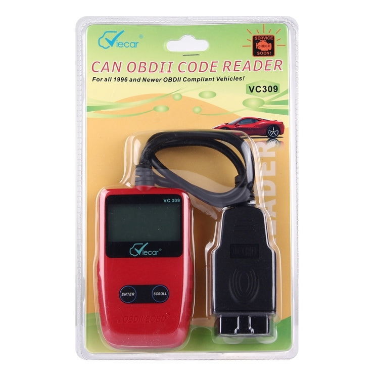 Viecar CV309 OBDII EOBD Car Diagnostic Tool Code Scanner Fault Reader
